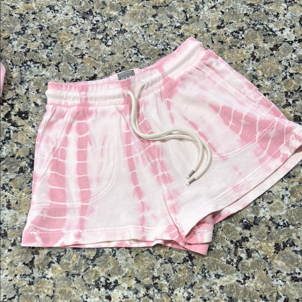 Pink Tie-Dye Women's Shorts